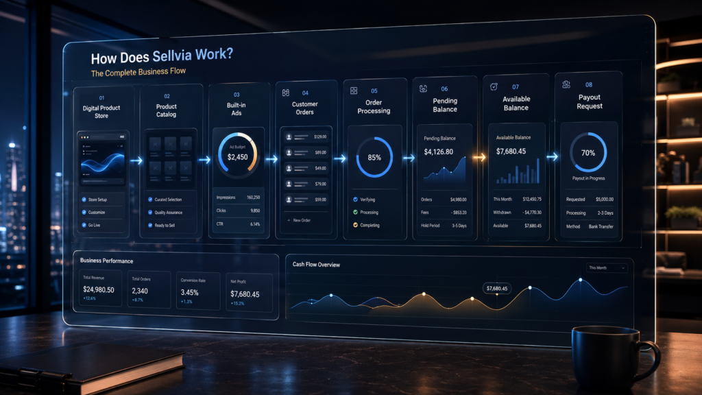 How Does Sellvia Work